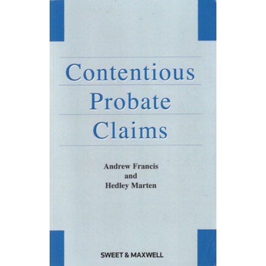 * Contentious Probate Claims 2nd 